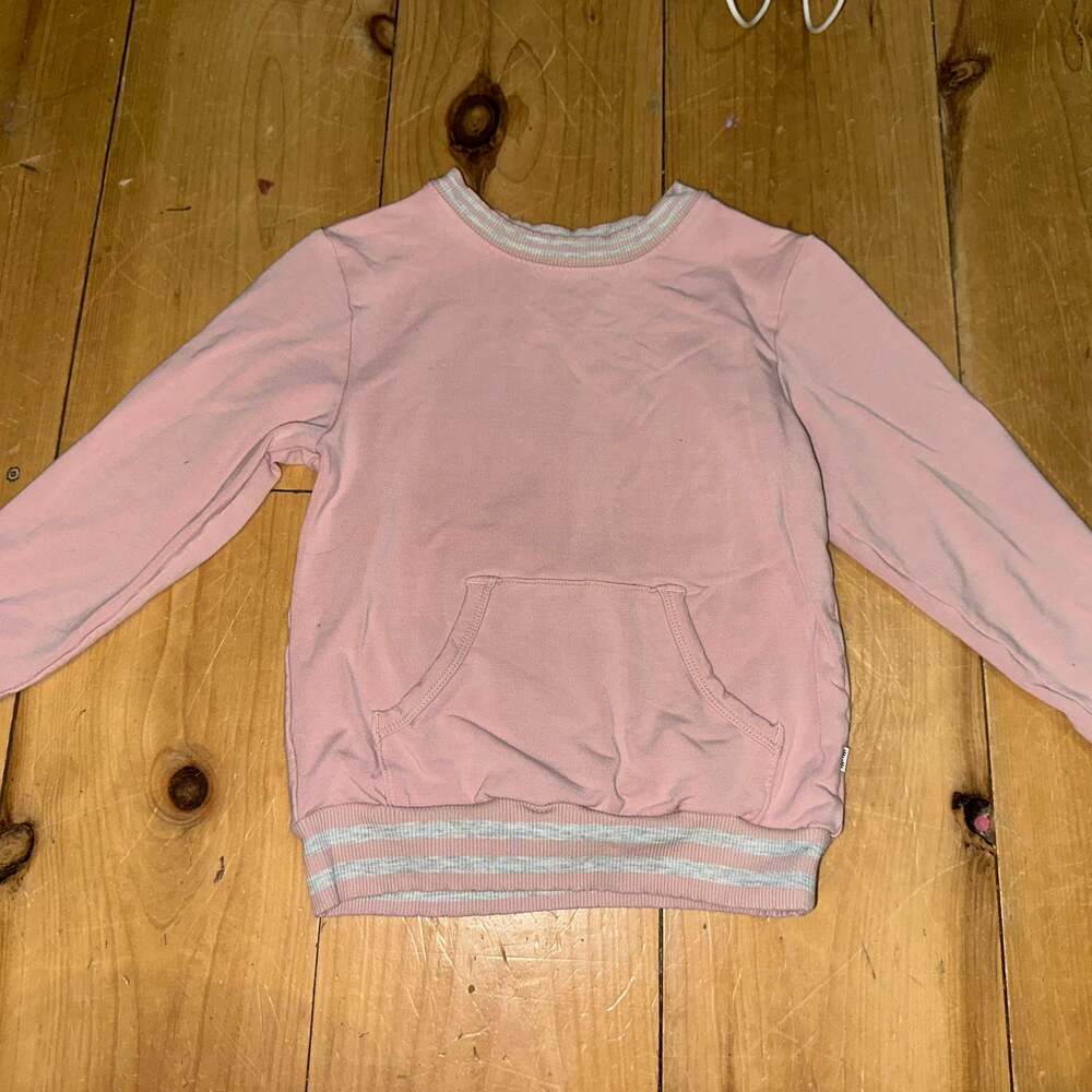 Little Sleepies Mauve Blush Pocket Crewneck Sweatshirt